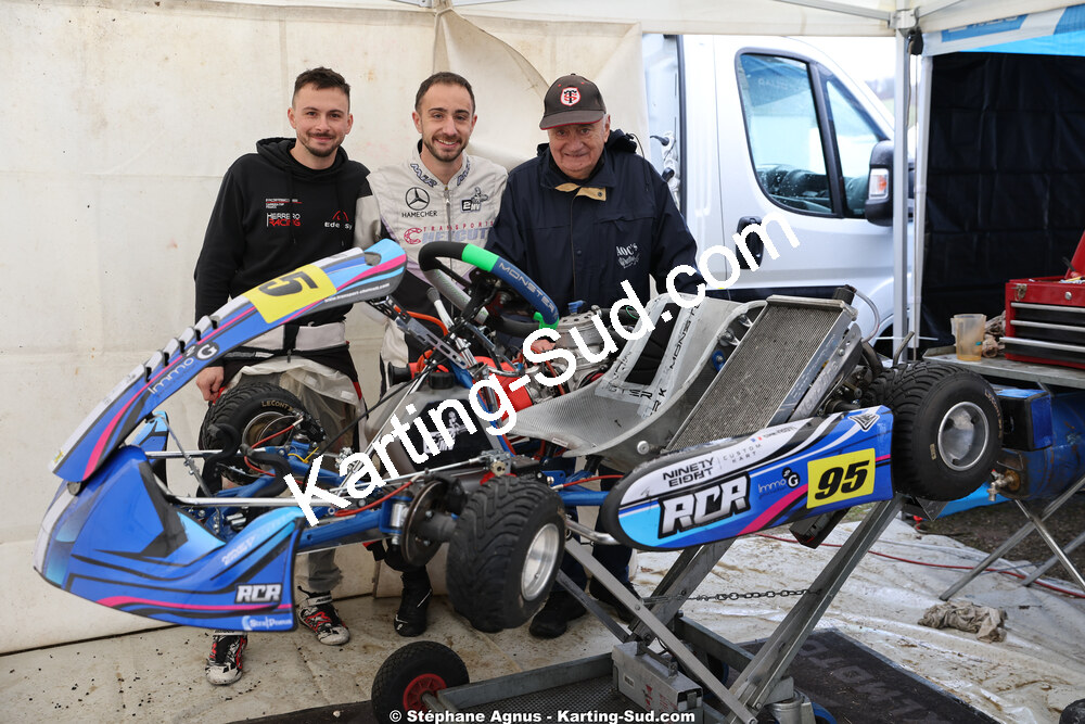 28/02 & 01/03/2026 : 1ère manche du Championnat du Sud 2026 à Aigues-Vives (photos Stéphane Agnus) 2026 — karting