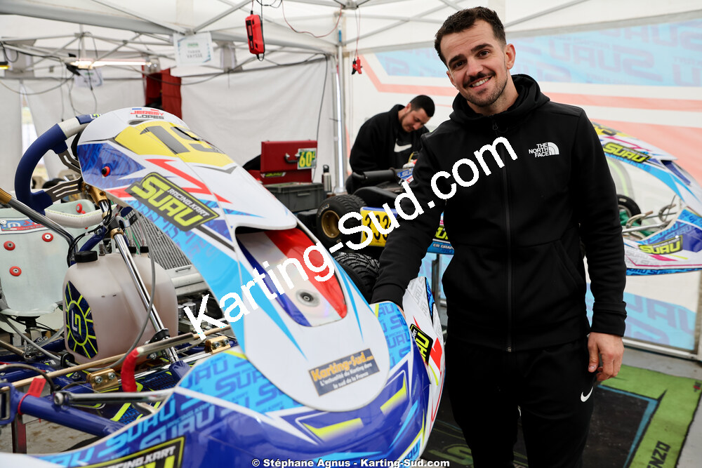 Jérémy LOPES — 28/02 & 01/03/2026 : 1ère manche du Championnat du Sud 2026 à Aigues-Vives (photos Stéphane Agnus) 2026 — karting