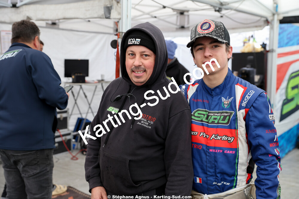 Maël BOYER — 28/02 & 01/03/2026 : 1ère manche du Championnat du Sud 2026 à Aigues-Vives (photos Stéphane Agnus) 2026 — karting