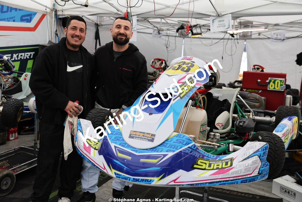 28/02 & 01/03/2026 : 1ère manche du Championnat du Sud 2026 à Aigues-Vives (photos Stéphane Agnus) 2026 — karting