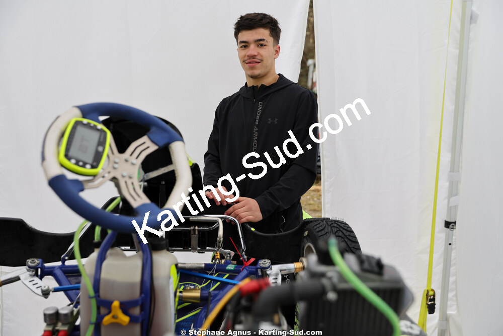 Colyn TETUA — 28/02 & 01/03/2026 : 1ère manche du Championnat du Sud 2026 à Aigues-Vives (photos Stéphane Agnus) 2026 — karting