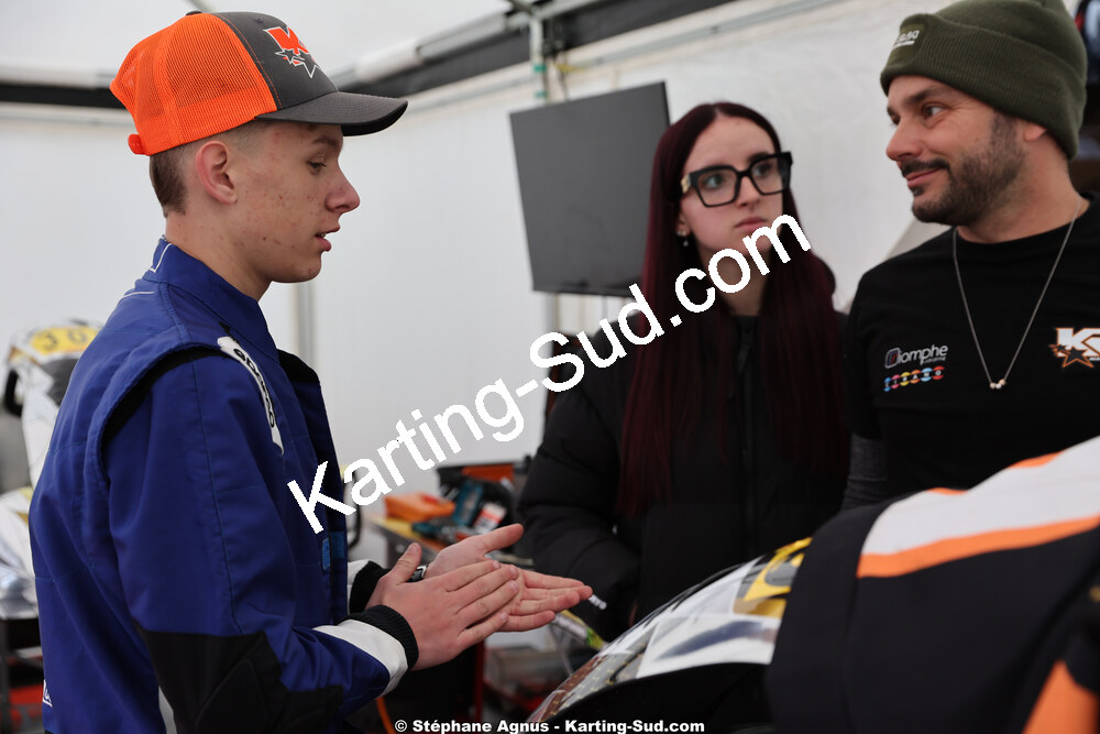 Kenny ROBLES — 28/02 & 01/03/2026 : 1ère manche du Championnat du Sud 2026 à Aigues-Vives (photos Stéphane Agnus) 2026 — karting