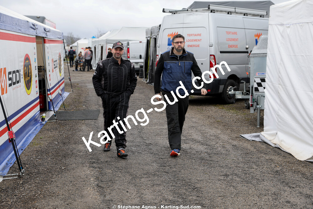 Cédric MARGUERITIN — 28/02 & 01/03/2026 : 1ère manche du Championnat du Sud 2026 à Aigues-Vives (photos Stéphane Agnus) 2026 — karting