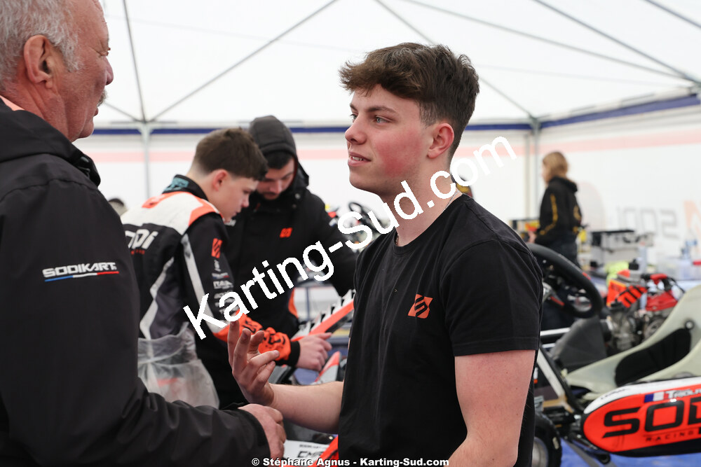 Maxime GELEY — 28/02 & 01/03/2026 : 1ère manche du Championnat du Sud 2026 à Aigues-Vives (photos Stéphane Agnus) 2026 — karting