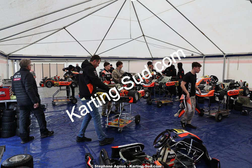 28/02 & 01/03/2026 : 1ère manche du Championnat du Sud 2026 à Aigues-Vives (photos Stéphane Agnus) 2026 — karting