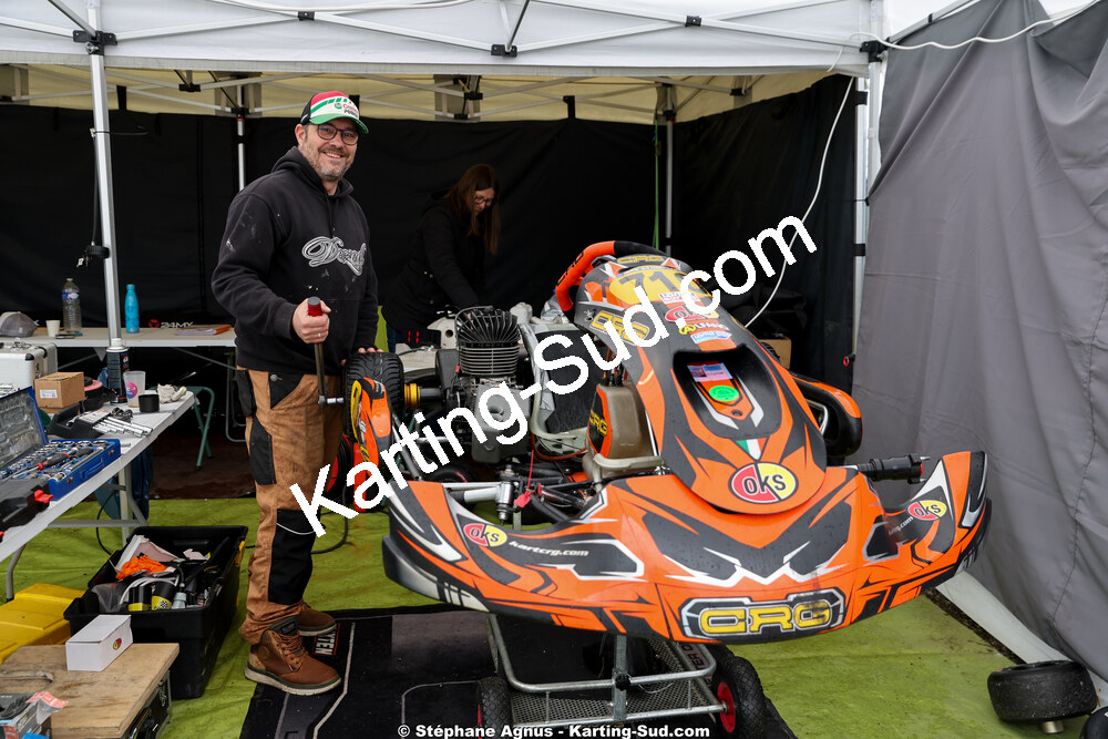 28/02 & 01/03/2026 : 1ère manche du Championnat du Sud 2026 à Aigues-Vives (photos Stéphane Agnus) 2026 — karting