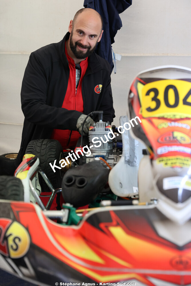 Damien RIVIERE — 28/02 & 01/03/2026 : 1ère manche du Championnat du Sud 2026 à Aigues-Vives (photos Stéphane Agnus) 2026 — karting