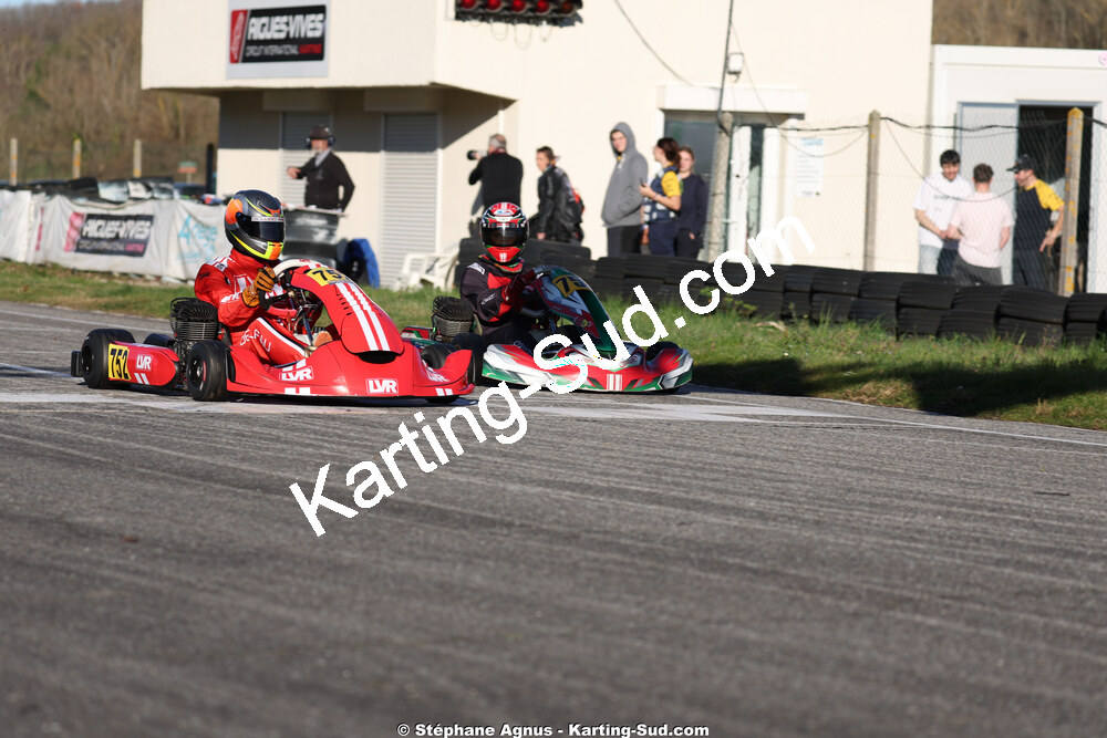 KA100 — 28/02 & 01/03/2026 : 1ère manche du Championnat du Sud 2026 à Aigues-Vives (photos Stéphane Agnus) 2026 — karting