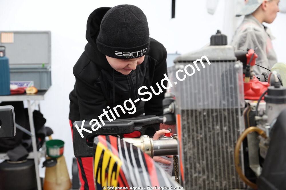 28/02 & 01/03/2026 : 1ère manche du Championnat du Sud 2026 à Aigues-Vives (photos Stéphane Agnus) 2026 — karting
