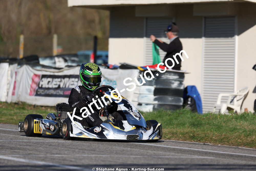 KA100 — 28/02 & 01/03/2026 : 1ère manche du Championnat du Sud 2026 à Aigues-Vives (photos Stéphane Agnus) 2026 — karting