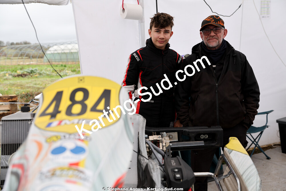 Alexandre MIOT — 28/02 & 01/03/2026 : 1ère manche du Championnat du Sud 2026 à Aigues-Vives (photos Stéphane Agnus) 2026 — karting