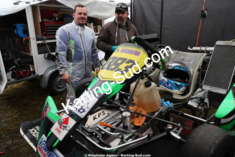Laurent ALESSI — 28/02 & 01/03/2026 : 1ère manche du Championnat du Sud 2026 à Aigues-Vives (photos Stéphane Agnus) 2026 — karting