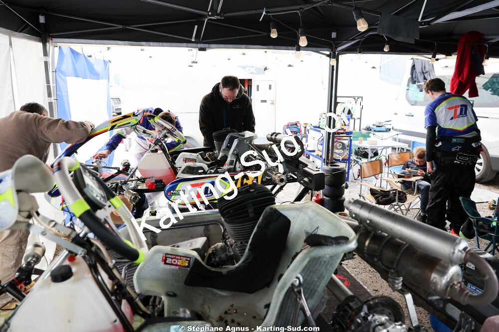 28/02 & 01/03/2026 : 1ère manche du Championnat du Sud 2026 à Aigues-Vives (photos Stéphane Agnus) 2026 — karting
