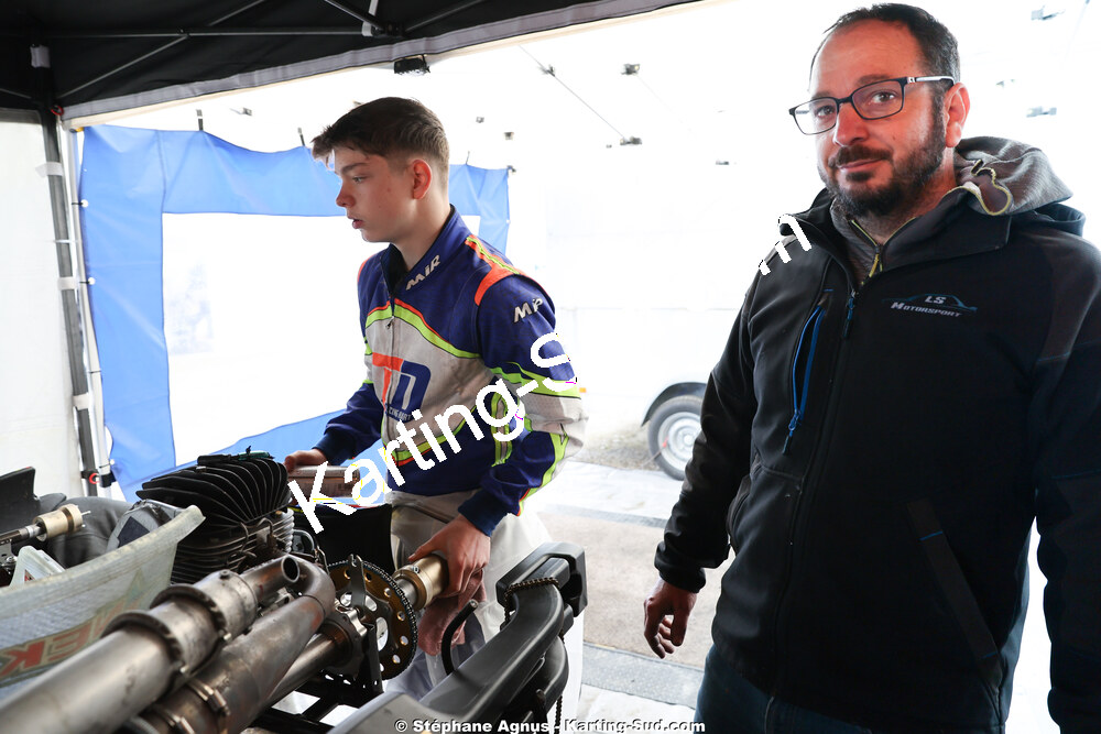 Cédric BOUSSES — 28/02 & 01/03/2026 : 1ère manche du Championnat du Sud 2026 à Aigues-Vives (photos Stéphane Agnus) 2026 — karting