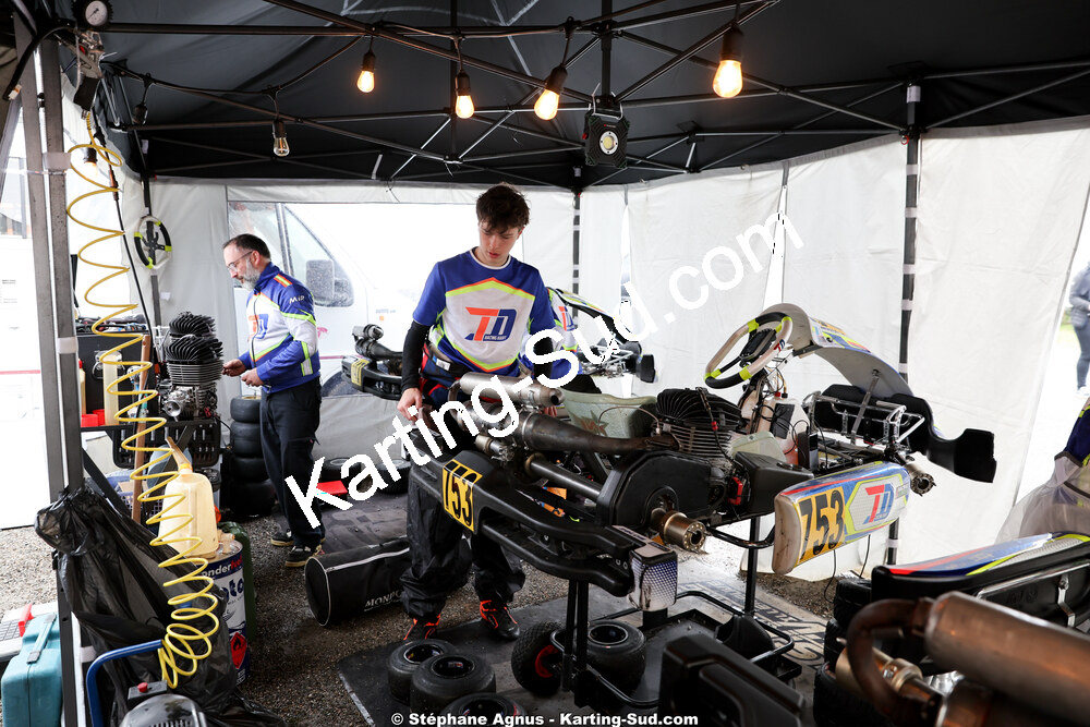 28/02 & 01/03/2026 : 1ère manche du Championnat du Sud 2026 à Aigues-Vives (photos Stéphane Agnus) 2026 — karting