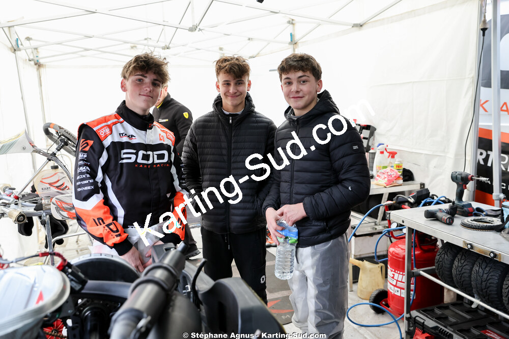 28/02 & 01/03/2026 : 1ère manche du Championnat du Sud 2026 à Aigues-Vives (photos Stéphane Agnus) 2026 — karting