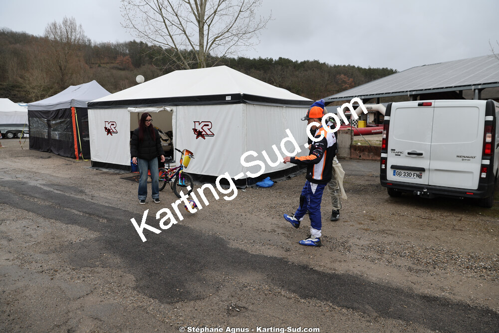 28/02 & 01/03/2026 : 1ère manche du Championnat du Sud 2026 à Aigues-Vives (photos Stéphane Agnus) 2026 — karting