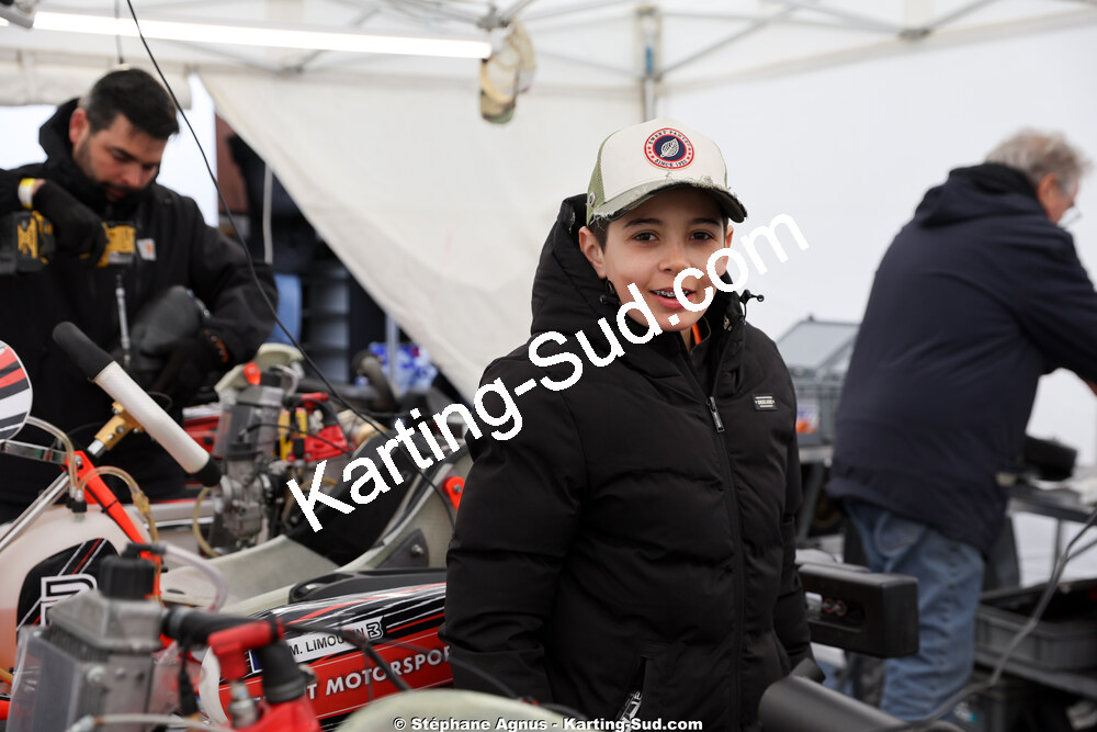 Marcel LIMOUSIN — 28/02 & 01/03/2026 : 1ère manche du Championnat du Sud 2026 à Aigues-Vives (photos Stéphane Agnus) 2026 — karting