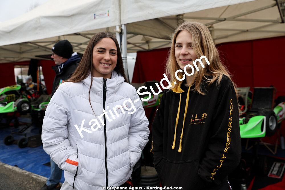 Cléa BOURACHOT — 28/02 & 01/03/2026 : 1ère manche du Championnat du Sud 2026 à Aigues-Vives (photos Stéphane Agnus) 2026 — karting