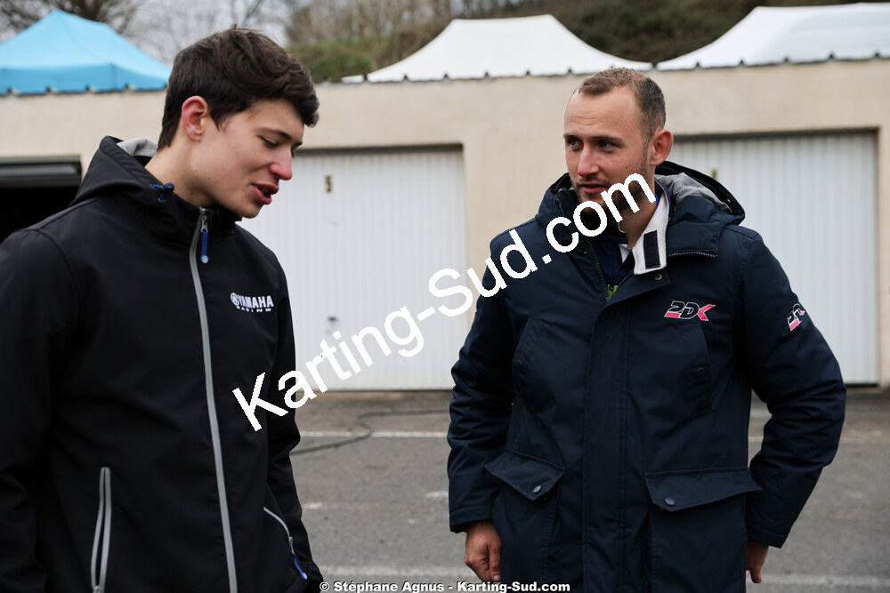 Yann BOUVIER — 28/02 & 01/03/2026 : 1ère manche du Championnat du Sud 2026 à Aigues-Vives (photos Stéphane Agnus) 2026 — karting