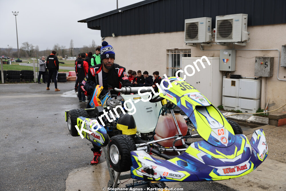 Samy GHARBI — 28/02 & 01/03/2026 : 1ère manche du Championnat du Sud 2026 à Aigues-Vives (photos Stéphane Agnus) 2026 — karting
