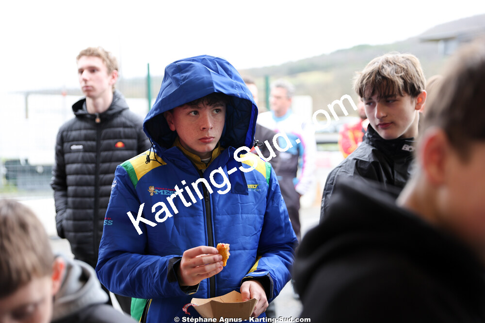 Ethan CHAIX, Marin LECLERC — 28/02 & 01/03/2026 : 1ère manche du Championnat du Sud 2026 à Aigues-Vives (photos Stéphane Agnus) 2026 — karting