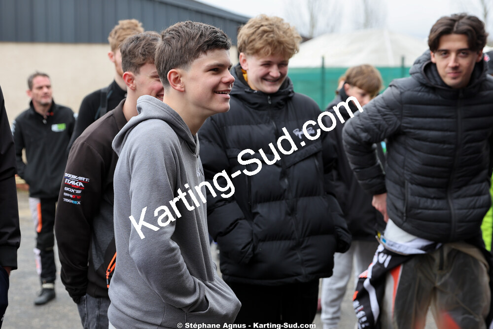 Johan BOURDIEU — 28/02 & 01/03/2026 : 1ère manche du Championnat du Sud 2026 à Aigues-Vives (photos Stéphane Agnus) 2026 — karting
