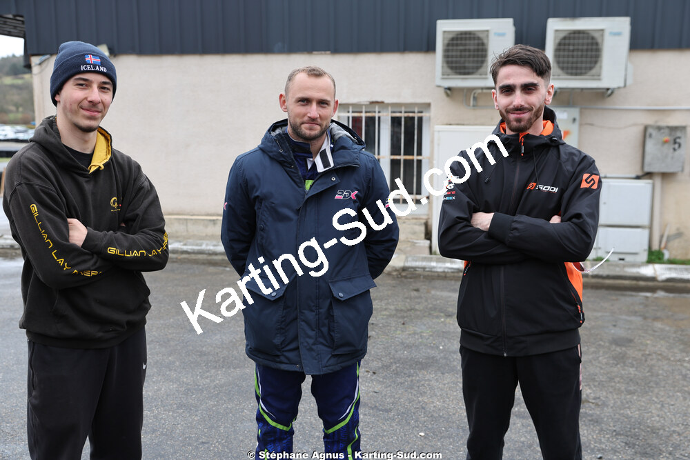 Steven SERVANT, Yann BOUVIER — 28/02 & 01/03/2026 : 1ère manche du Championnat du Sud 2026 à Aigues-Vives (photos Stéphane Agnus) 2026 — karting