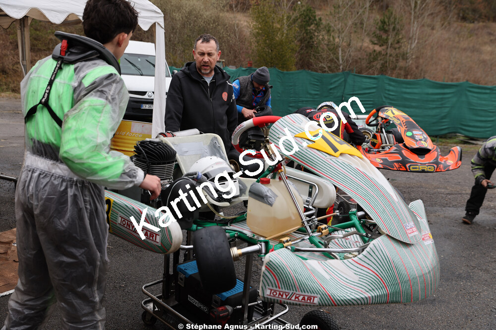28/02 & 01/03/2026 : 1ère manche du Championnat du Sud 2026 à Aigues-Vives (photos Stéphane Agnus) 2026 — karting