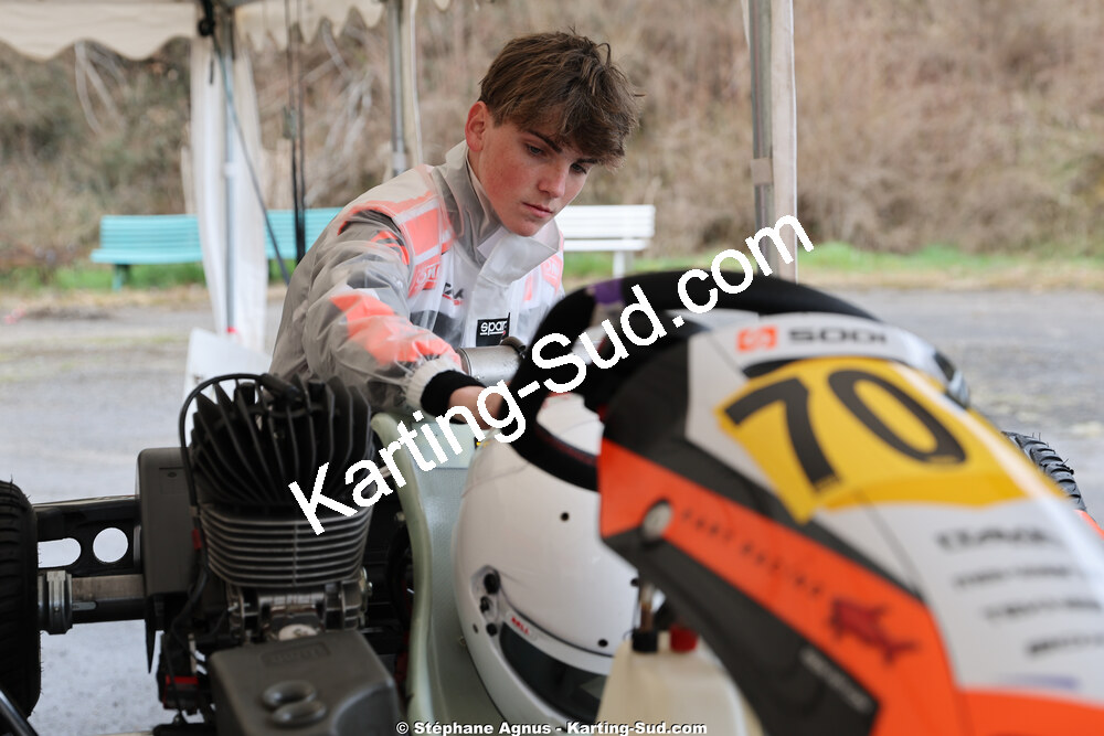 28/02 & 01/03/2026 : 1ère manche du Championnat du Sud 2026 à Aigues-Vives (photos Stéphane Agnus) 2026 — karting
