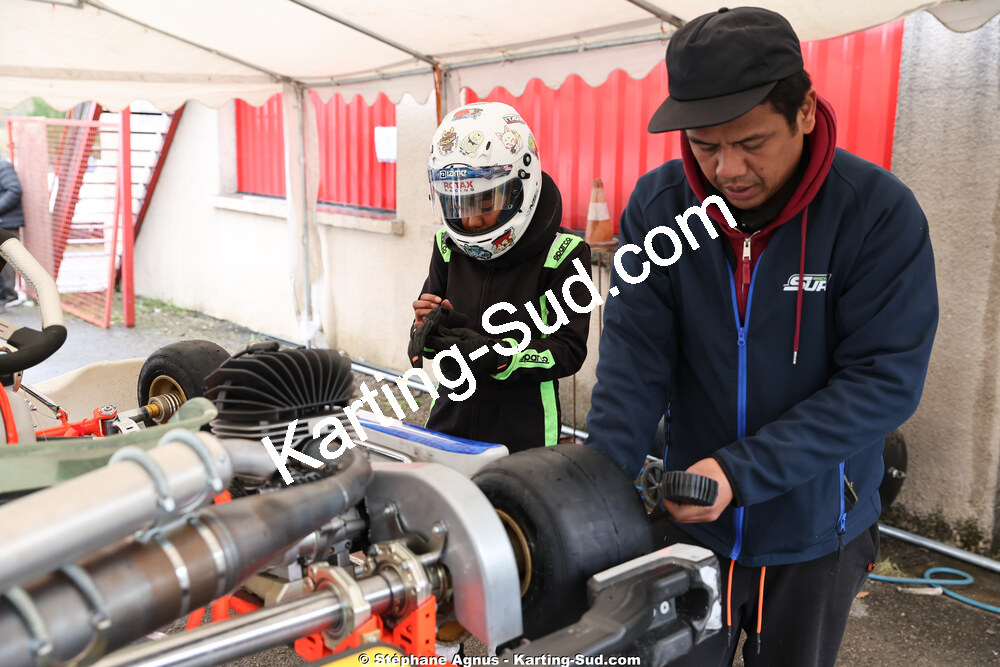 28/02 & 01/03/2026 : 1ère manche du Championnat du Sud 2026 à Aigues-Vives (photos Stéphane Agnus) 2026 — karting