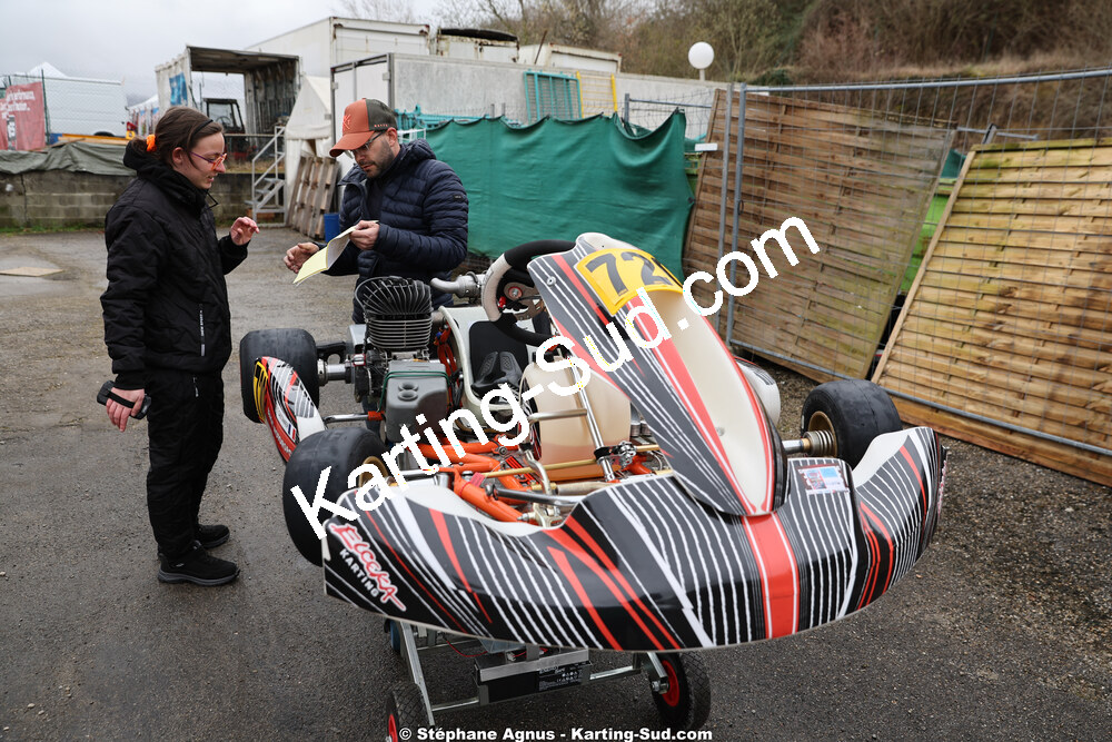 28/02 & 01/03/2026 : 1ère manche du Championnat du Sud 2026 à Aigues-Vives (photos Stéphane Agnus) 2026 — karting