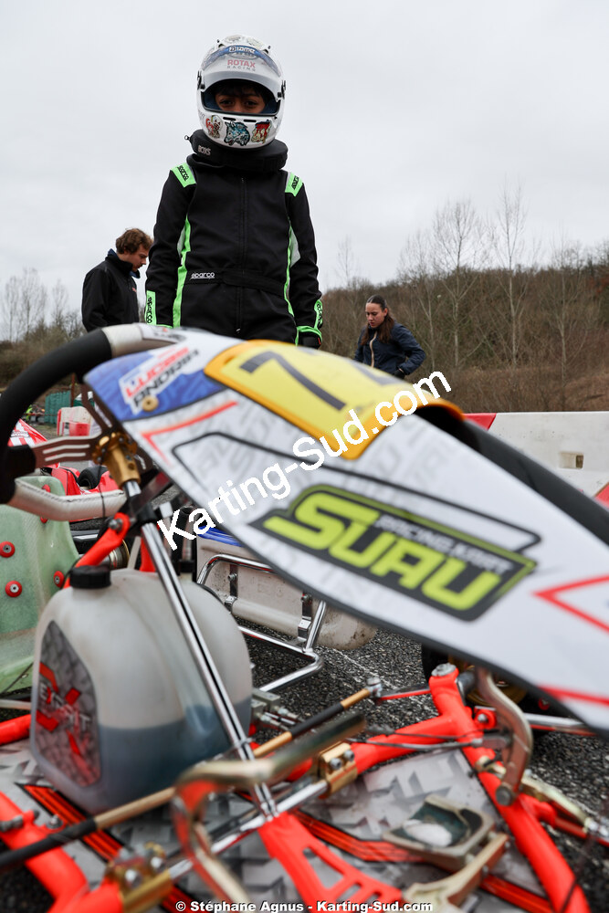 28/02 & 01/03/2026 : 1ère manche du Championnat du Sud 2026 à Aigues-Vives (photos Stéphane Agnus) 2026 — karting