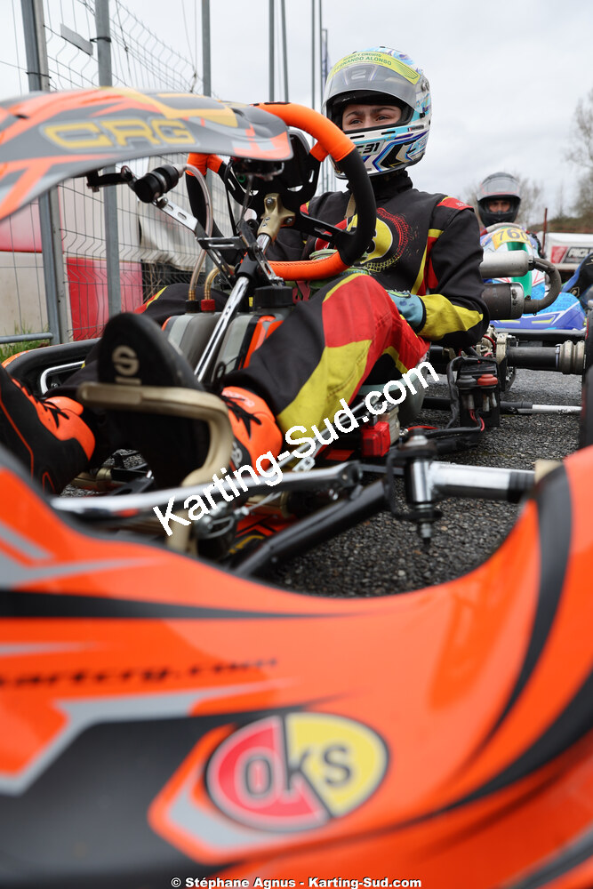 28/02 & 01/03/2026 : 1ère manche du Championnat du Sud 2026 à Aigues-Vives (photos Stéphane Agnus) 2026 — karting