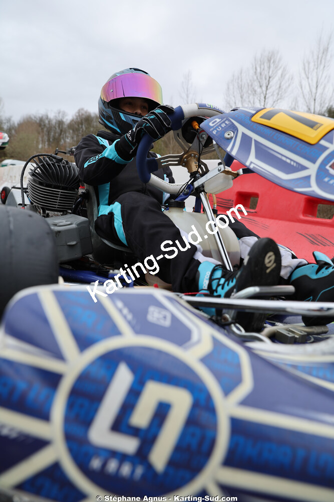 28/02 & 01/03/2026 : 1ère manche du Championnat du Sud 2026 à Aigues-Vives (photos Stéphane Agnus) 2026 — karting