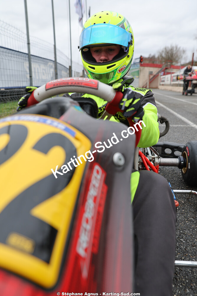 28/02 & 01/03/2026 : 1ère manche du Championnat du Sud 2026 à Aigues-Vives (photos Stéphane Agnus) 2026 — karting