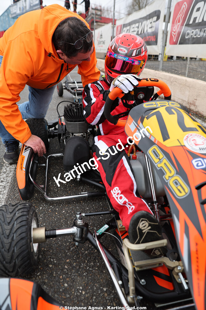 28/02 & 01/03/2026 : 1ère manche du Championnat du Sud 2026 à Aigues-Vives (photos Stéphane Agnus) 2026 — karting