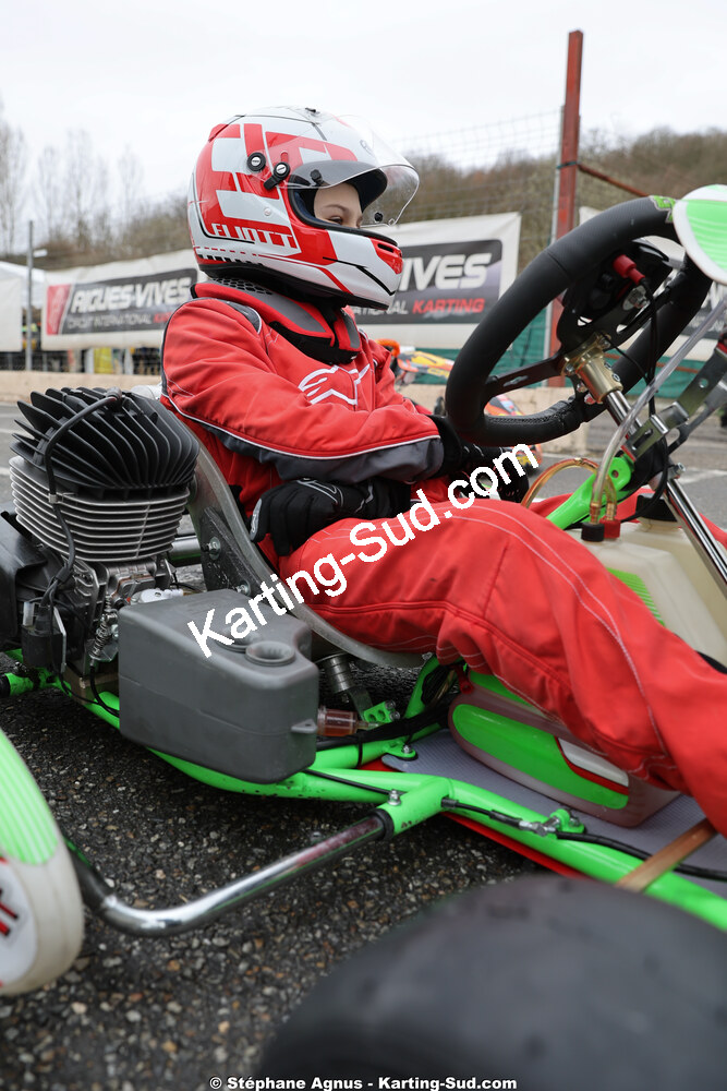 28/02 & 01/03/2026 : 1ère manche du Championnat du Sud 2026 à Aigues-Vives (photos Stéphane Agnus) 2026 — karting