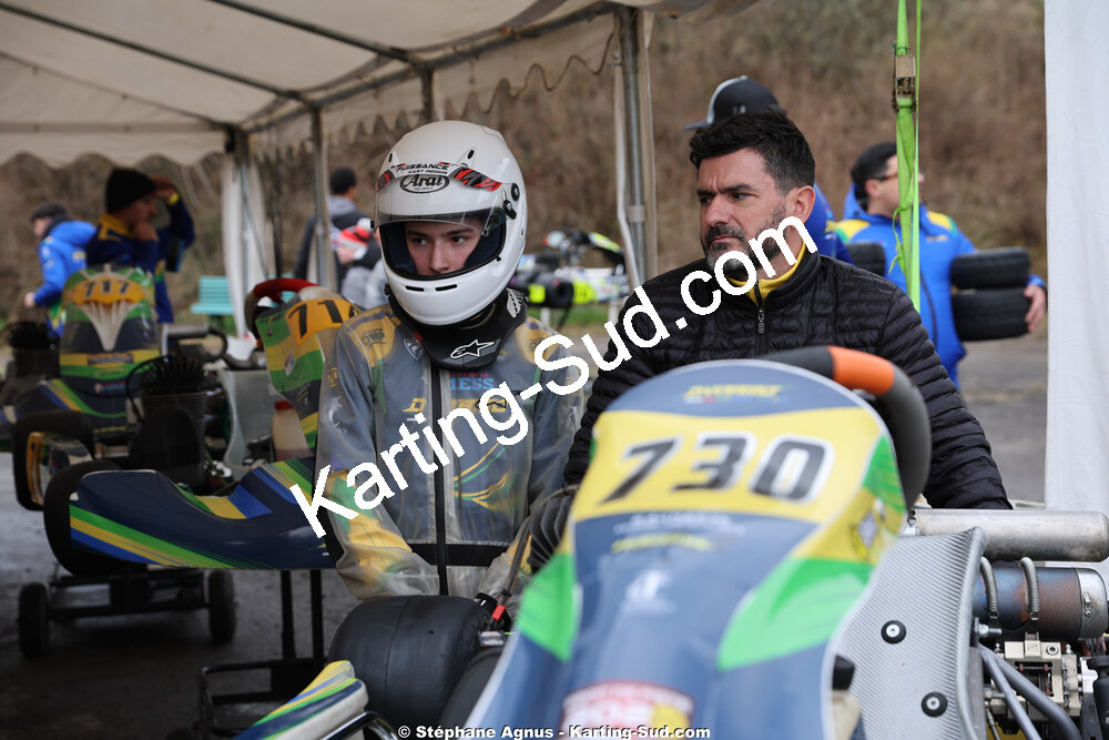 28/02 & 01/03/2026 : 1ère manche du Championnat du Sud 2026 à Aigues-Vives (photos Stéphane Agnus) 2026 — karting