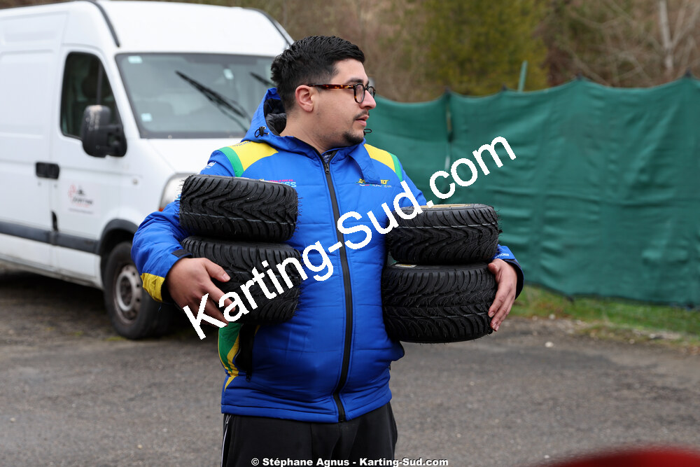 Alexis Włoszczyński — 28/02 & 01/03/2026 : 1ère manche du Championnat du Sud 2026 à Aigues-Vives (photos Stéphane Agnus) 2026 — karting