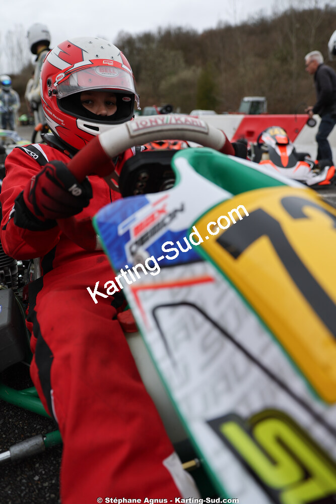 28/02 & 01/03/2026 : 1ère manche du Championnat du Sud 2026 à Aigues-Vives (photos Stéphane Agnus) 2026 — karting