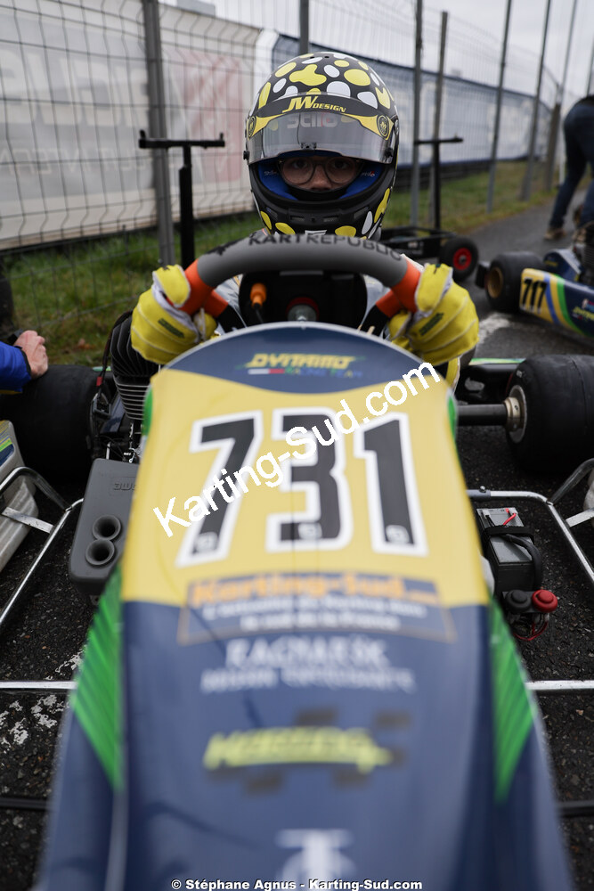 28/02 & 01/03/2026 : 1ère manche du Championnat du Sud 2026 à Aigues-Vives (photos Stéphane Agnus) 2026 — karting