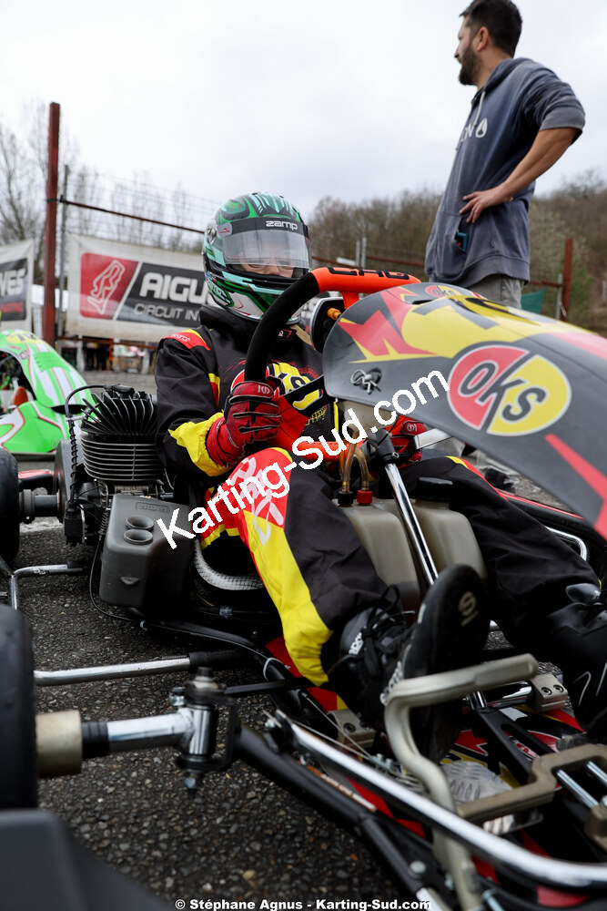 28/02 & 01/03/2026 : 1ère manche du Championnat du Sud 2026 à Aigues-Vives (photos Stéphane Agnus) 2026 — karting