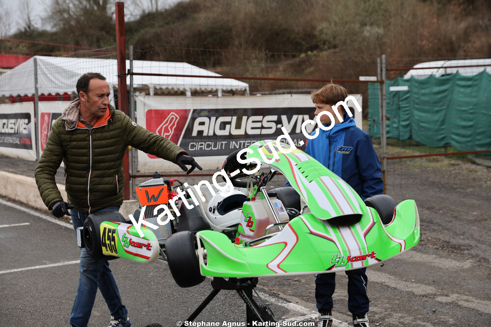 28/02 & 01/03/2026 : 1ère manche du Championnat du Sud 2026 à Aigues-Vives (photos Stéphane Agnus) 2026 — karting