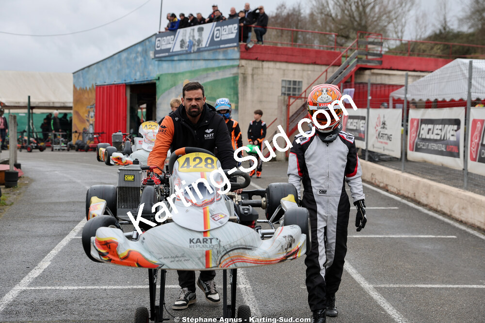 28/02 & 01/03/2026 : 1ère manche du Championnat du Sud 2026 à Aigues-Vives (photos Stéphane Agnus) 2026 — karting