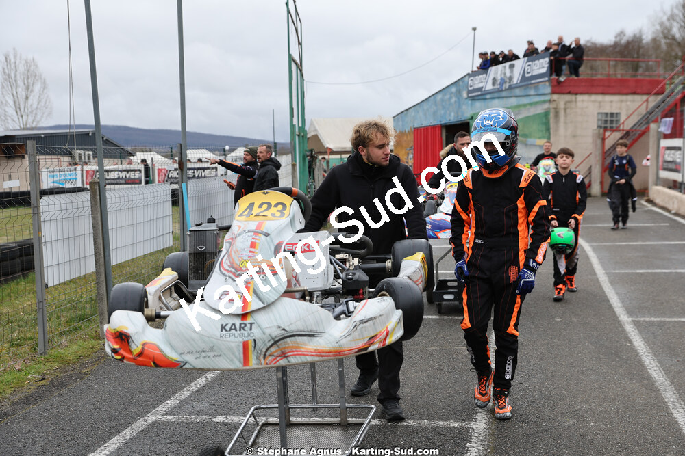 28/02 & 01/03/2026 : 1ère manche du Championnat du Sud 2026 à Aigues-Vives (photos Stéphane Agnus) 2026 — karting