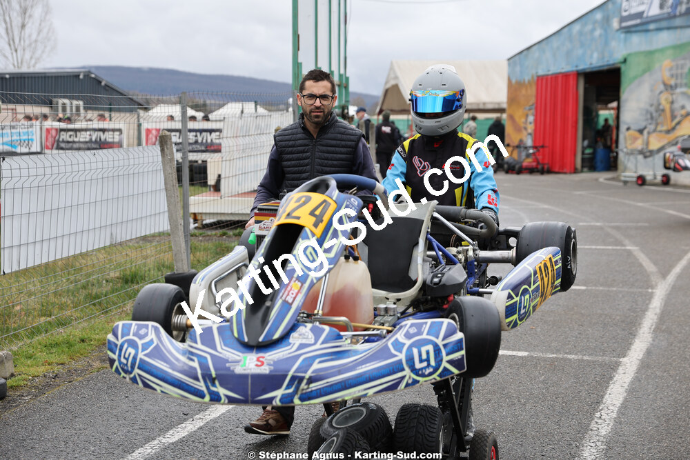 28/02 & 01/03/2026 : 1ère manche du Championnat du Sud 2026 à Aigues-Vives (photos Stéphane Agnus) 2026 — karting