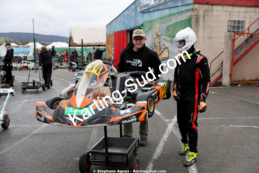 28/02 & 01/03/2026 : 1ère manche du Championnat du Sud 2026 à Aigues-Vives (photos Stéphane Agnus) 2026 — karting