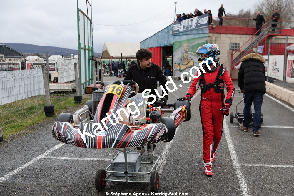 28/02 & 01/03/2026 : 1ère manche du Championnat du Sud 2026 à Aigues-Vives (photos Stéphane Agnus) 2026 — karting
