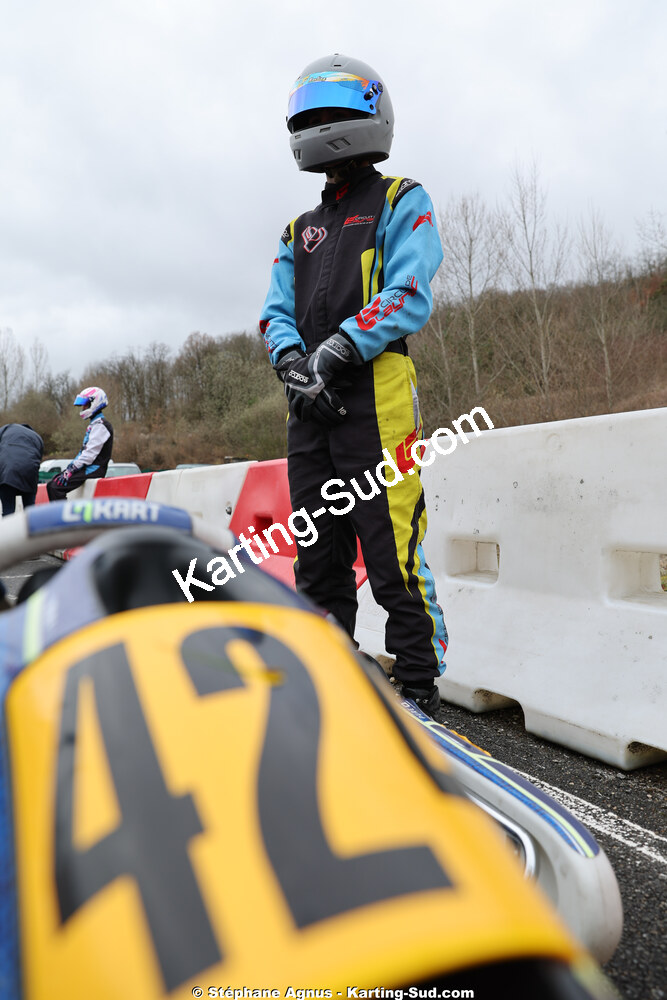 28/02 & 01/03/2026 : 1ère manche du Championnat du Sud 2026 à Aigues-Vives (photos Stéphane Agnus) 2026 — karting
